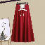 紅色半身裙/單品