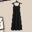 黑色吊帶裙/單品