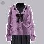 紫色毛衣/單品