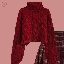 紅色毛衣/單品
